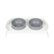 Tom Cat Pakeway Elevated Pet Feeder White And Grey